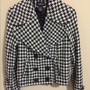 Black Houndstooth Jacket